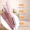 2-in-1 Hair Straightener Curling Iron Ceramic Plate Negative Ion Wide Plate Temperature Adjustable Hair Straightener