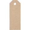 Gift Tags 3x8 Cm - Natural - 20 Pcs