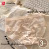 FitonTon Women's Ice Silk Lace Briefs 3-Pack