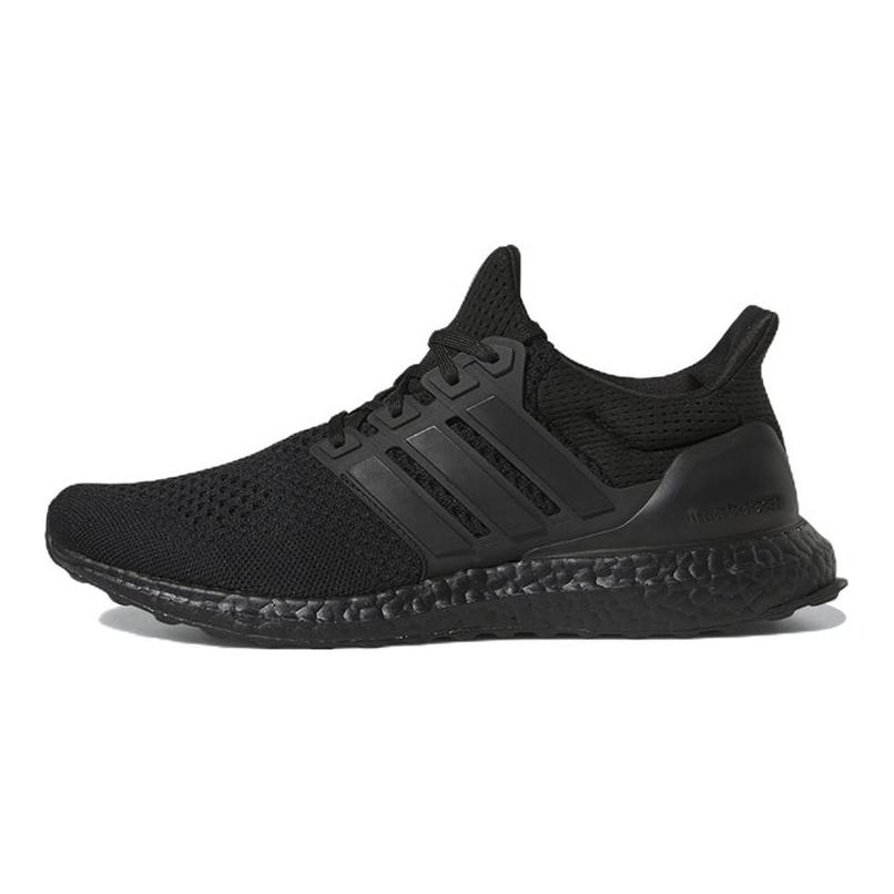 adidas Мужские кроссовки UltraBoost 1.0 DNA Triple Black Core-Black Beam-Green HQ4199