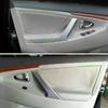 Car Interior Door Panel Microfiber Leather Cover Trim For Toyota Camry 2006 2007 2008 2009 2010 2011