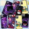Чехол для телефона для iPhone 17 16 15 Plus Xiaomi Poco F8 F7 X7 X6 M8 C85 C75 Redmi Note 14 12 11 13 Pro Max A4 14C 13C 15C Pokemon GO Gengar Pikachu Чехол