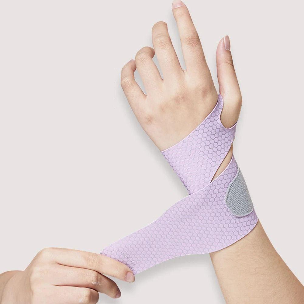 Adjustable Sport Slim Wrist Wraps Ultra Thin Wrist Brace Soft Wrist Compression Band Tendonitis