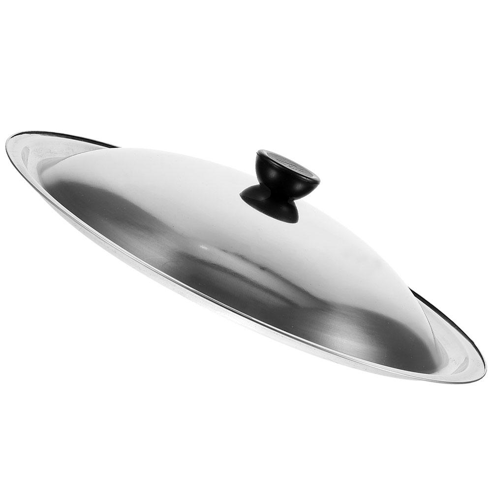 32cm Stainless Steel Pot Lid Universal Pan for Frying Cooking Dishwasher Kitchen Pot Lids Safe Rust Resistant