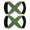 Прочный Подъемный Строп Стропа Формы 8 Ремень для Поднятия Тяжестей Power Wrist Strap для Становой Тяги, Пауэрлифтинга, Кросс-Тренинга