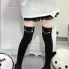 Printed Cartoon Stockings Women Y2k Girls Knee High Socks Thigh High Stockings JK Lolita Kawaii Thigh High Socks Women Stockings