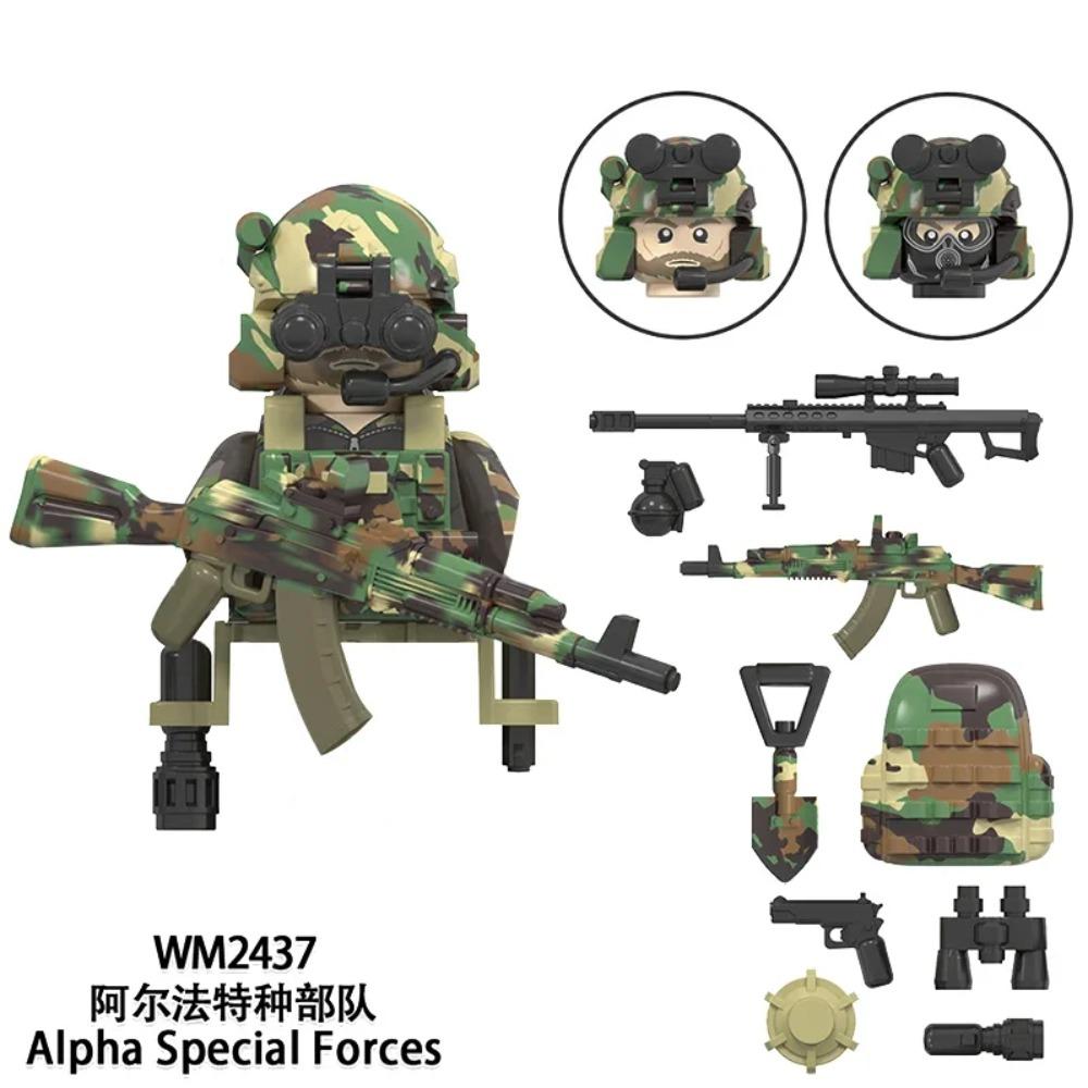 WM6147 WM6168 Серия «Военные» SWAT Специальные силы Строительные блоки Коммандос Солдат Городская полиция Кепка Мини Экшн-фигурка Игрушки