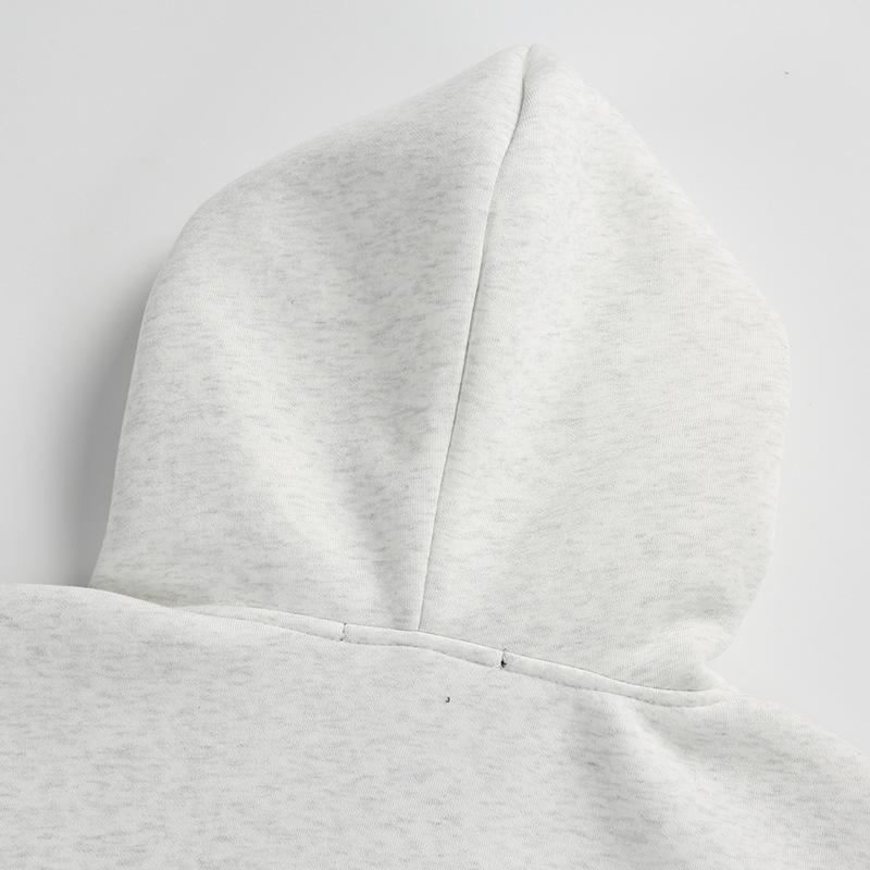 Men's Retro Multi-Zipper Hooded Sweatshirt - Autumn/Winter Versatile Style.