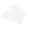 2PCS Embossing Mat Plates 3mm Thick Acrylic Backing Pad for Paper Leather Fabric Crafting Scrapbooking Card Making