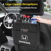 For Honda Car Backseat Storage Box Phone Pocket Pouch Car Back Seat Protector Hanging Storage Bag For Honda Civci CRV Accord FIT