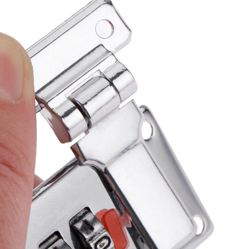 1kit Password Lock Latch Silver Coded Lock 65mm*29mm Retro Vintage Jewelry Wooden Box Gift Case Luggage Suitcase Chest Hardware