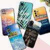 Черный чехол из ТПУ для Samsung Galaxy S22 S20 S21 FE PLUS ultra+S10 E lite задняя крышка Life Phrase Quotes