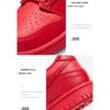 Nike Красные детские кроссовки Dunk Low GS Track Red-Stardust DH9765-601