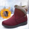 Winter New Beijing Cloth Shoes Women's Warm Elderly Snow Boots Large Cotton Boots Middle Elderly Cotton Shoes