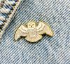 New Enamel Pin Owl Magic Metal Connector Gift Birthday 1 Piece