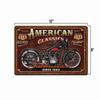 Sign Garage Motorcycle Metal Tin Man Cave Vintage SIGN Wall Shop Garage Decor