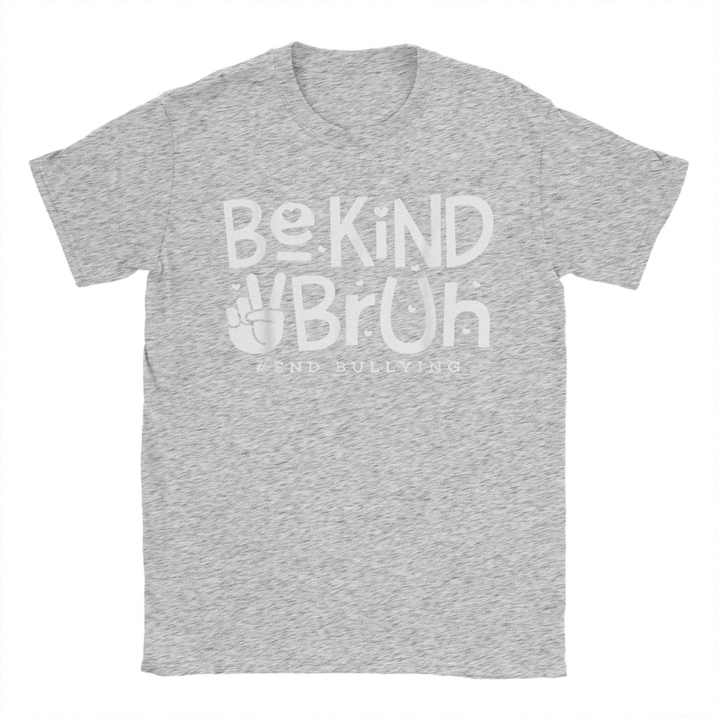 Unity Day Orange Shirt Anti Bullying Be Kind Bruh Kindness T-Shirts for Men T Shirts  Short Sleeve Tee Shirt Graphic Clothes