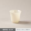 Dehua ice Jade White Porcelain Large Capacity Sancai Cover Bowl Tea Brewer Home Office Warm Yellow Ceramic Kung Fu Tea Set