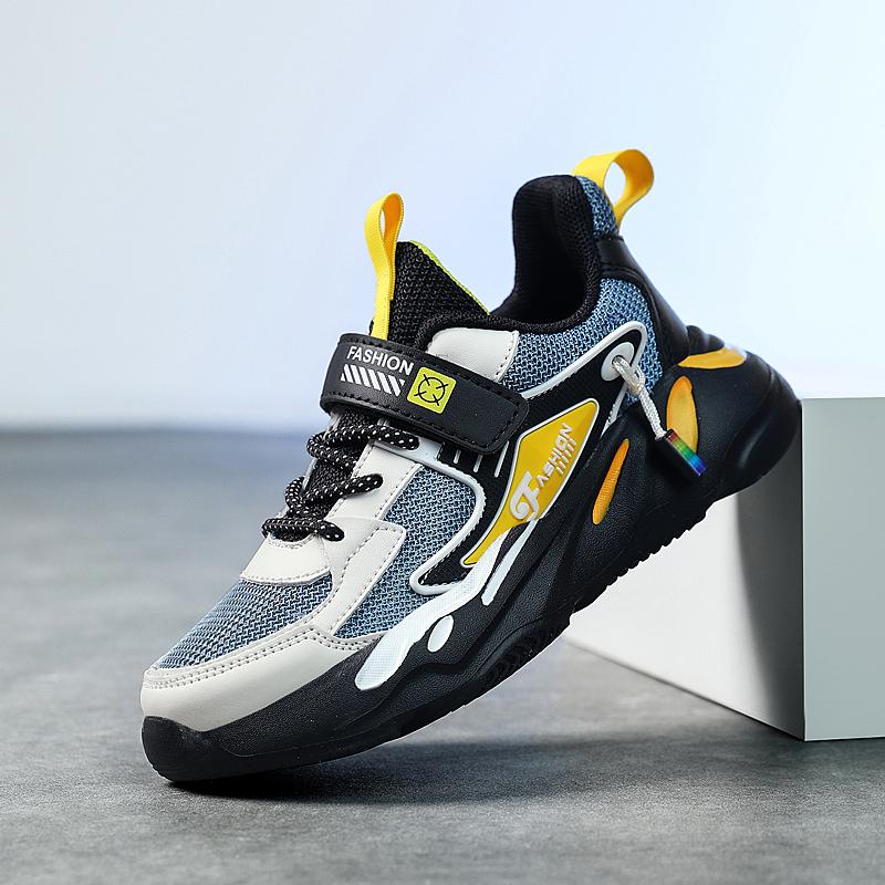 Детские кроссовки для мальчиков 2–12 лет, летние детские повседневные дышащие прогулочные спортивные кроссовки для девочек, обувь для подростков