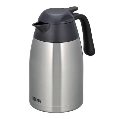Thermos Stainless Pot 1.5L Stainless Black THX-1500 SBK