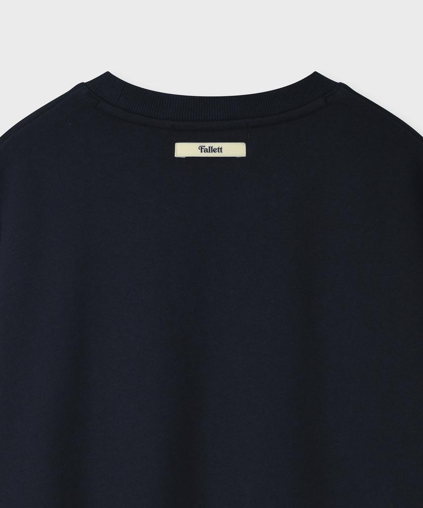 FALLETT Classic Ivy Sweatshirt Navy