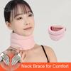 Шейный бандаж Шейный воротник Регулируемая подушка для шеи Предотвращает храп Улучшает качество сна Портативная дышащая поддержка шеи для облегчения боли в шее Сон