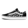 Vans Низкие кеды Old Skool Punk Panda для скейтбординга, унисекс, черно-белые VN0A5AO92KG