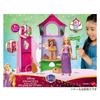 Игровой набор Mattel Замок Башня Историй Рапунцель из серии Принцессы Диснея Кукольный домик (Куклы продаются отдельно) Ролевые игры для девочек от 3 лет Розовые JGR71