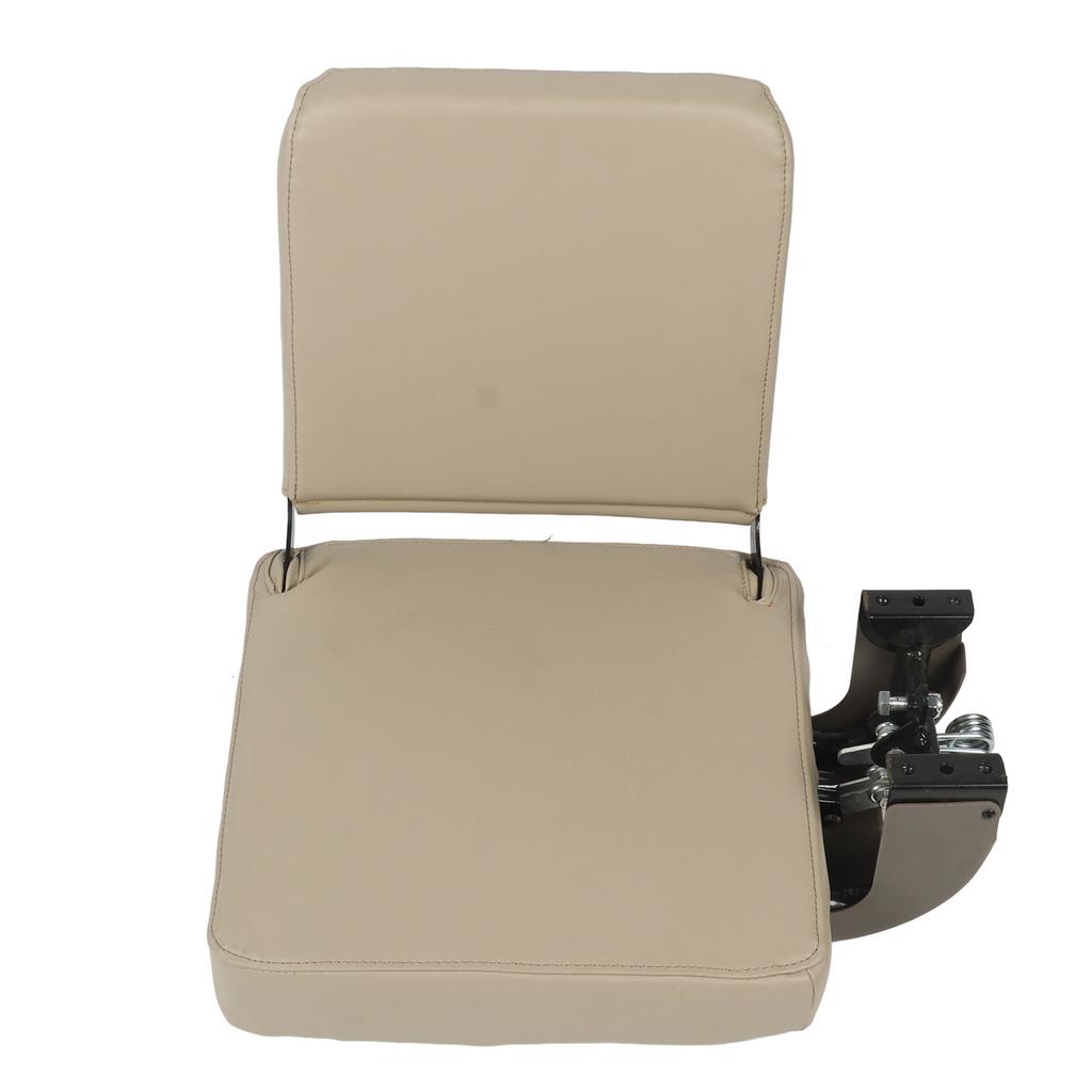 Складное кресло-раскладушка из холоднокатаной стали с водонепроницаемой искусственной кожей, снижающее усталость, с автоматическим отскоком для кемпера, яхты