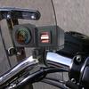 Автомобильное зарядное устройство USB, быстрая зарядка, розетка, двойная розетка на руль мотоцикла, для мотоциклов, грузовиков, автомобилей, автофургонов, внедорожников