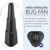 Universal Battery Power Outdoor Fly Repellent Fan Spinner Food Fan Table Fan