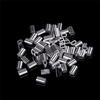 50Pcs 1.5Mm Cable Crimps Aluminum Sleeves Cable Wire Rope Clip Fitting