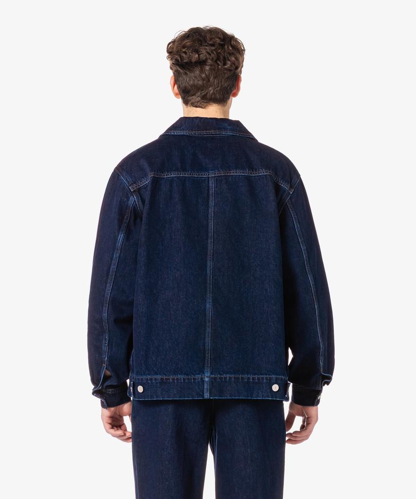 Lacoste Men'S Jp Denim Zip-Up Jacket Bh9438-56G 3Gf