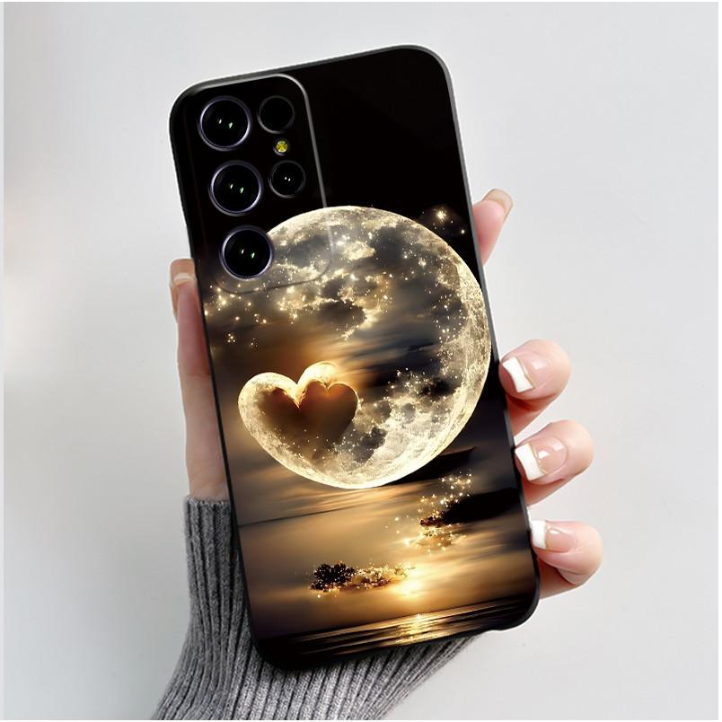 Чехол для Oukitel C61 Pro Чехол-обложка для Oukitel C61 GT Роскошный Милый Сердечко Заяц Забавный Черный ТПУ Мягкий Силикон Защитный Чехол для Телефона