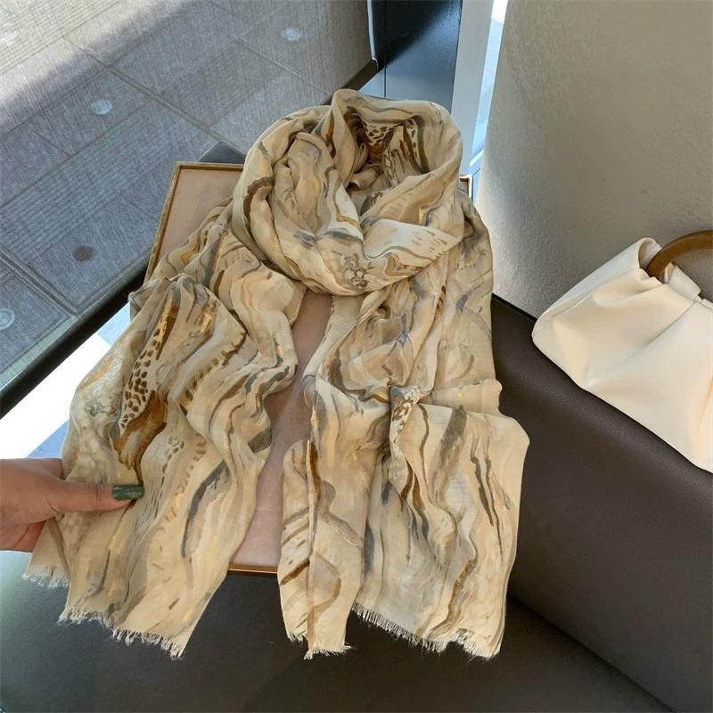 90x180cm Bohemia Cotton Blended Pashmina Scarf Shawl Wrap Vintage Women Scarves Cotton Tippet Sunscreen Hijabs