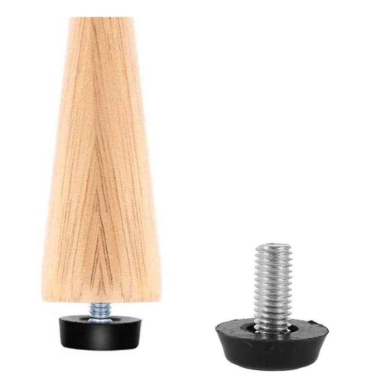 5 шт. Стальные ножки для мебели Противоскользящее основание Ножки для стола Шкафа Подушка Регулируемые Выравнивающие Ножки для пола Ножки для стула Выравниватель Ножки для стола M6 M8 M10