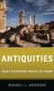 Книга Antiquities : What Everyone Needs To Know??