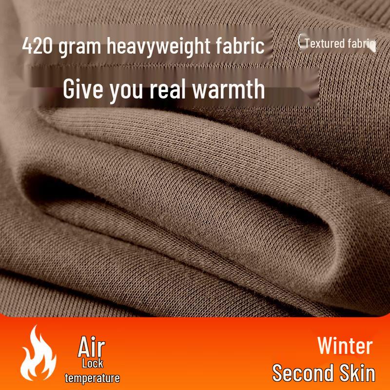 Mark Fairwhale Men's Fleece-Lined Round Neck Sweatshirt