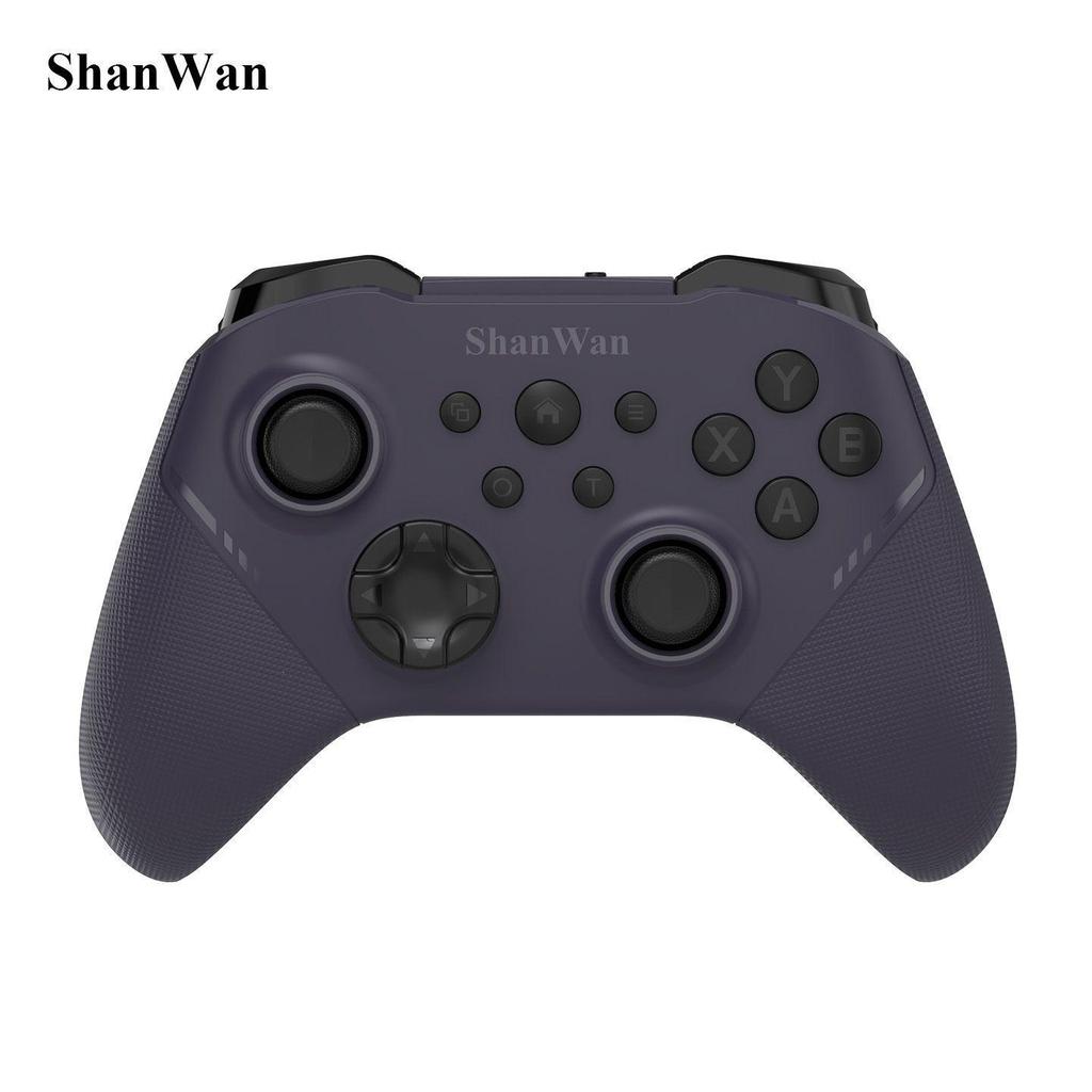 Беспроводной Bluetooth игровой контроллер Shanwan 2-го поколения с джойстиком на эффекте Холла и шестиосевым гироскопом для ПК и Switch, три режима