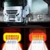 12V/24V Truck LED Side Light Multicolor Truck Turn Signal Light Durable LED Side Maker