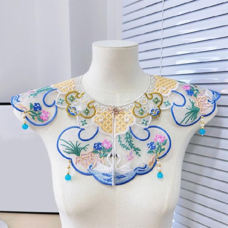 Искусственный воротник Декоративный воротник Древний костюм Ложный воротник Украшения для платья