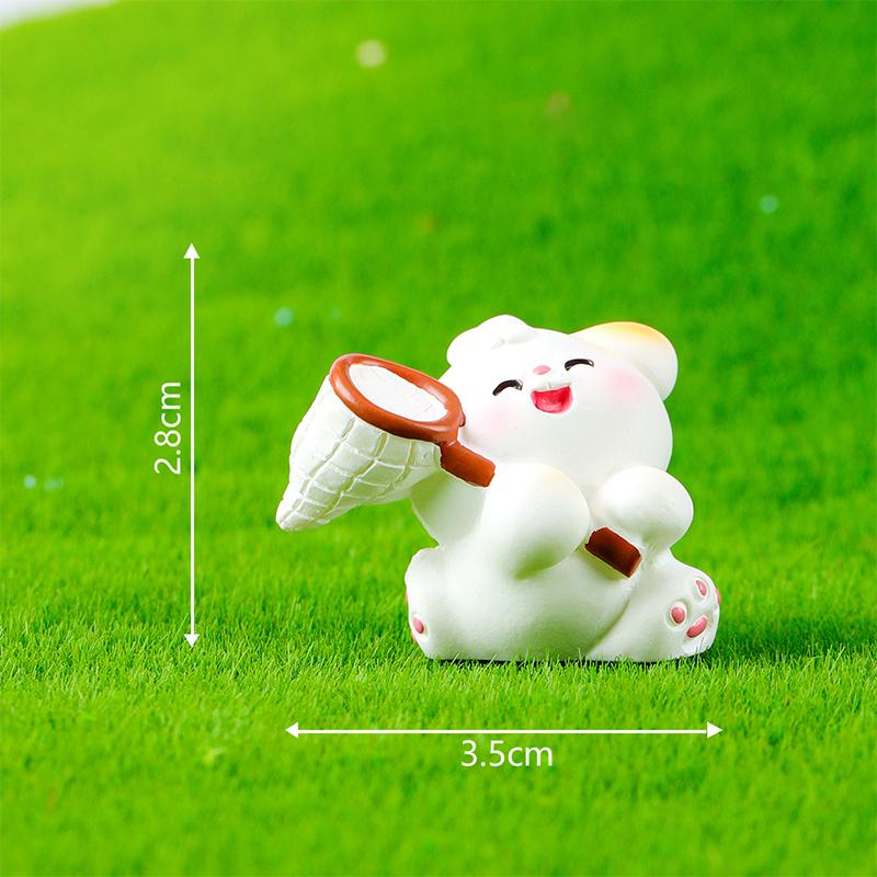 Миниатюры Фигурки Мультяшные Забавные Милые Собаки Микро Ландшафтные Украшения Творческие Мини DIY Украшения Для Дома Аксессуары Подарки