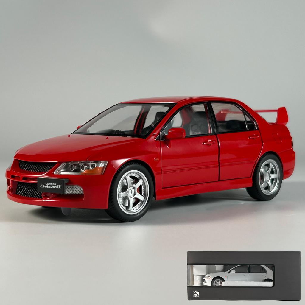 JDM-1:24 Мицубиси Лансер Эволюшн EVO9 Компактный Автомобиль Сплав Металл Литье под Давлением Модель Автомобиля Лучший Подарок на День Рождения Для Детских Игрушек Коллекционирование