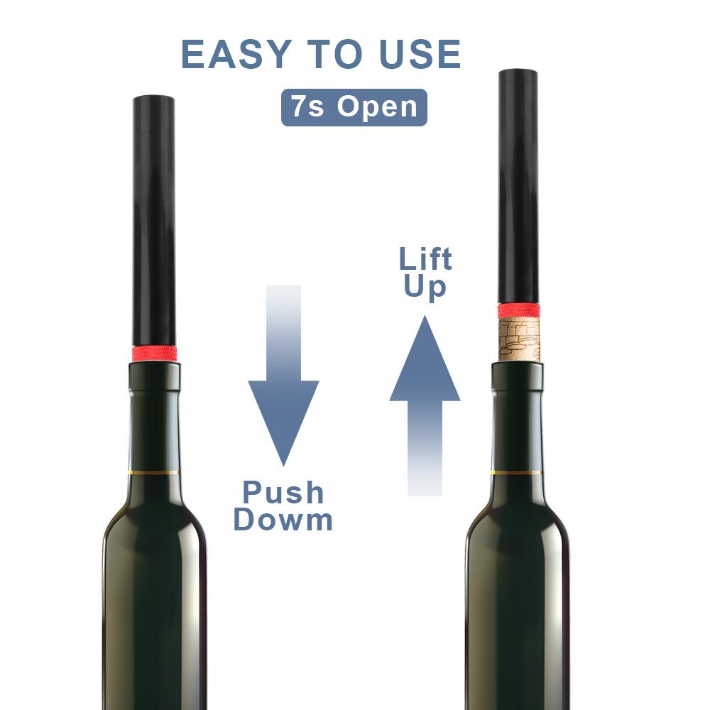 Пин Банка Пробка Удалитель Портативные Барные Инструменты Насос Воздушного Давления Винный Штопор Открывалка для Винных Бутылок Маленький Размер