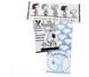 B Nishikawa Snoopy Face Towel 34x80cm Cotton Set NISHIKAWA SNOOPY FACE TOWEL 100% 3-Piece