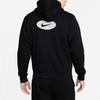Nike Sportswear Swoosh League Fleece-Lined Zip Hoodie Jacket Men Outerwear Black DM5341-010