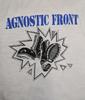 Футболка Agnostic Front ранняя футболка с коротким рукавом группы Все размеры E100 Унисекс футболка