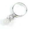 Great TIFFANY&Co. Ring Balloon Dangle Ring quartz Silver SV925 Women Used
