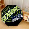 Принт Seattle Seahawks Авто 8?Складной зонт с ребрами, ветрозащитный, легкий, автоматический, для ежедневных поездок