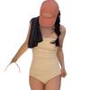 Pure desire wind suspender one-piece swimsuit female student texture Korean version simple dead library water Japanese swimsuit